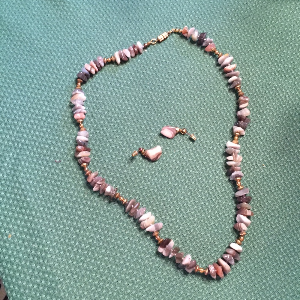Beautiful agate jewelry